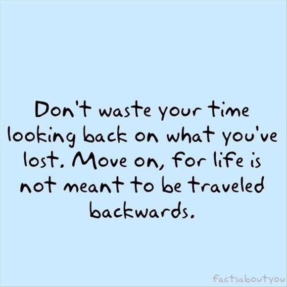 Look forward!