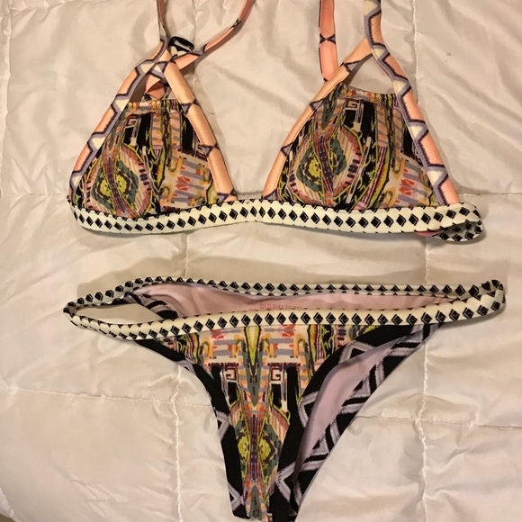 Victoria's Secret tribal bikini set