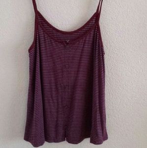 American Eagle Striped Tank Top