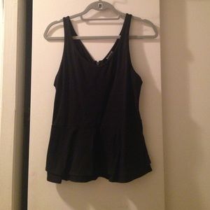Express peplum tank