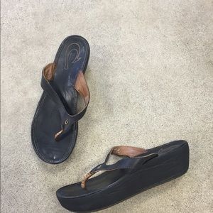 Olukai paniolo flip flops