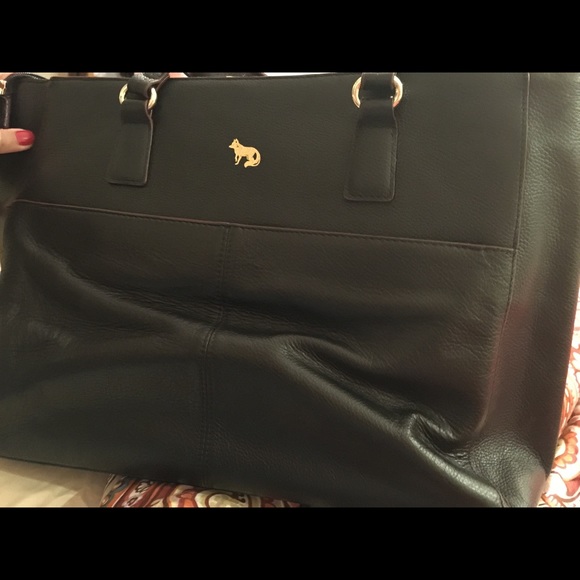 Beautiful emma fox leather bag in great condition