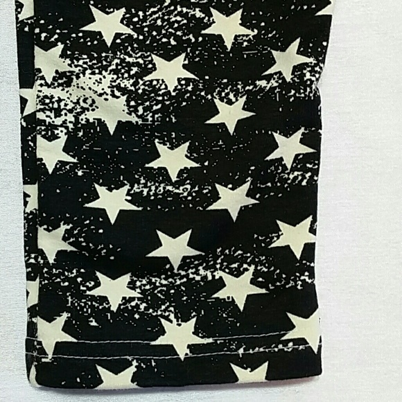 NWOT Black Stars Harem Pants. 2T. - Picture 3 of 4