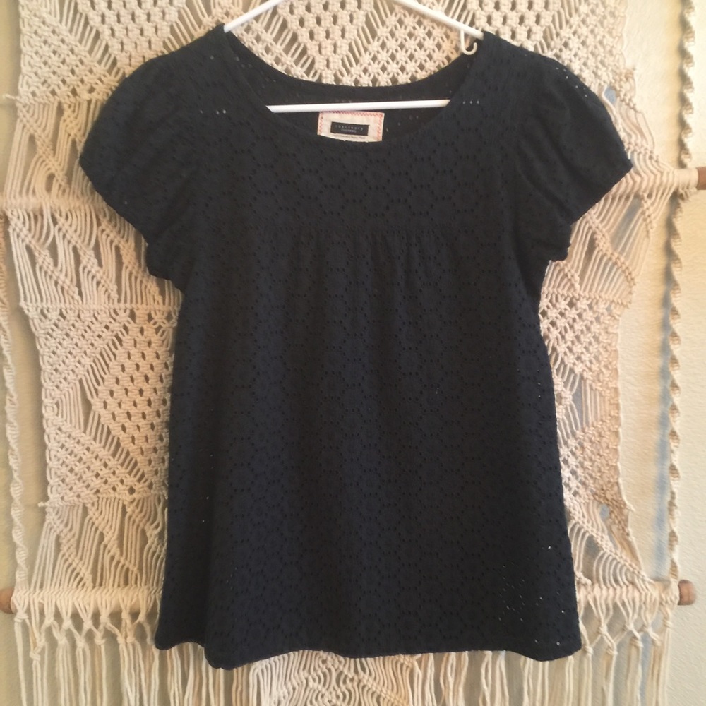 Sanctuary eyelet top