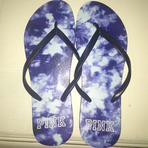 Vs pink flip flops