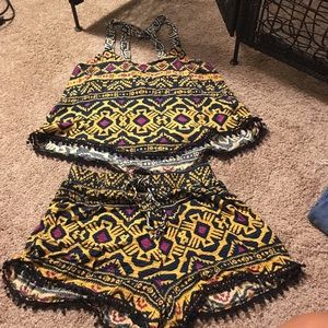 Xhilaration 2 piece outfit