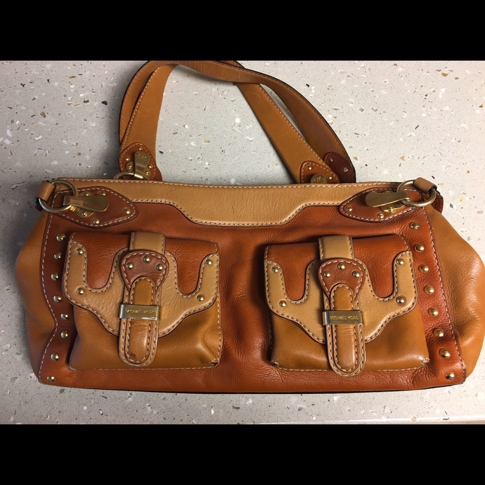 Michael Kors Mixed Luggage Satchel