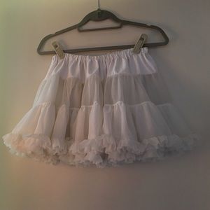American apparel petticoat layered skirt