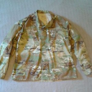 Authentic Military-Issue Camouflage Utility Jacket