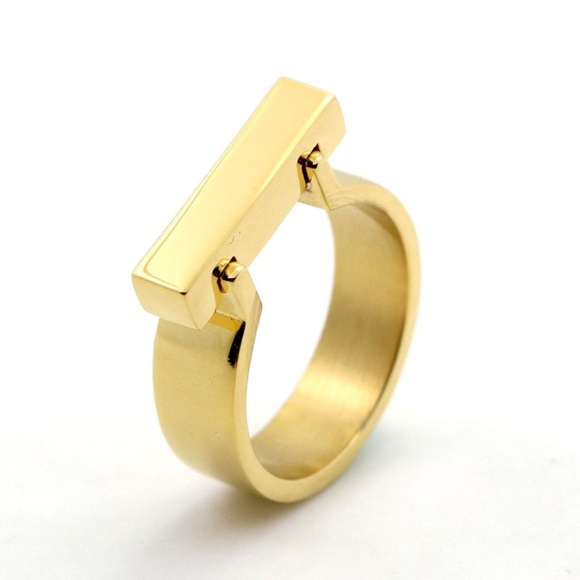 Stainless Steel  Flat Ring - Picture 3 of 3