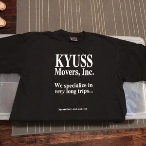 Super Rare Collector Kyuss Crew TShirt XL Band Tee