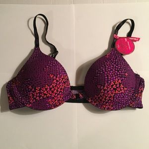 Brand new Candies Multicolor Push Up Bra 34B