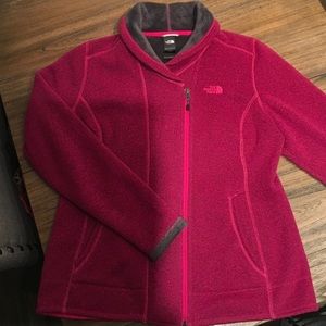 North Face Sweater, gently worn, Fuschia