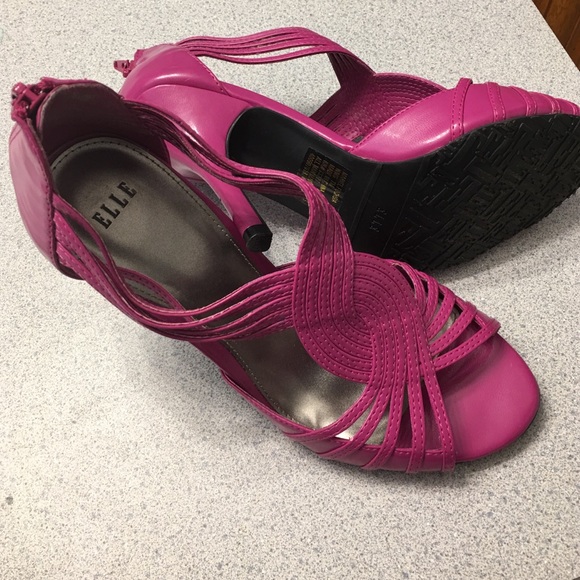 Pink heels