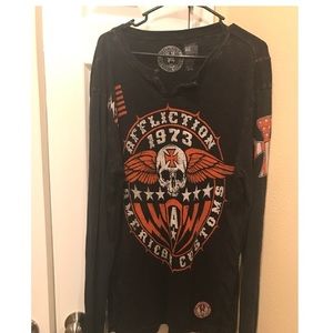 Men's Affliction long sleeve