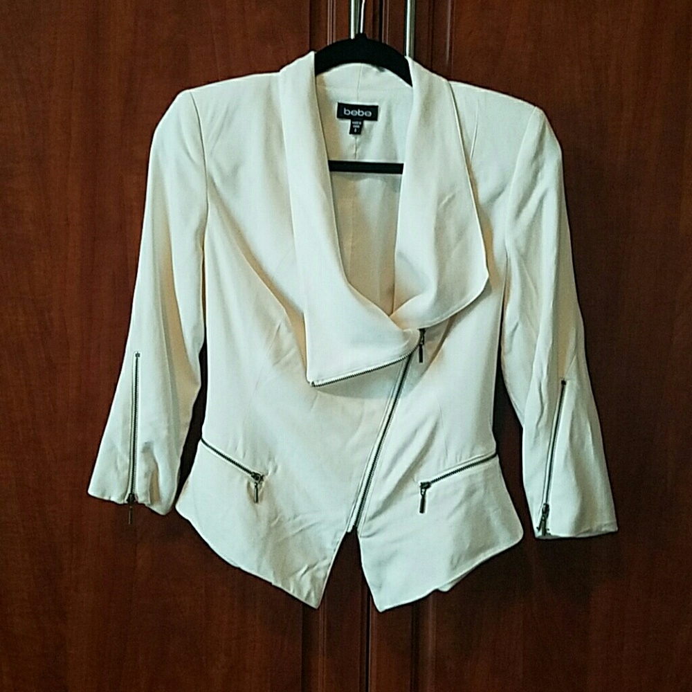 Bebe Silk Blazer