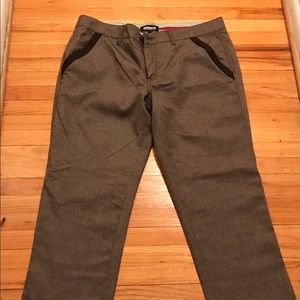 Chino style twill pants from Brooklyn industries