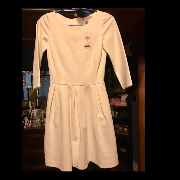 Banana republic white dress