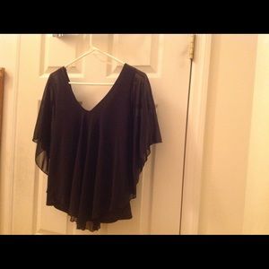 CKW Tops - FEMININE BLACK TOP CKW Tops - FEMININE BLACK TOP