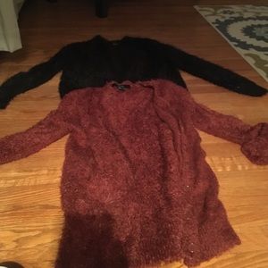 Two cardigans
