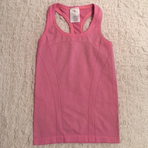 Lululemon ivivvia pink racerback tank