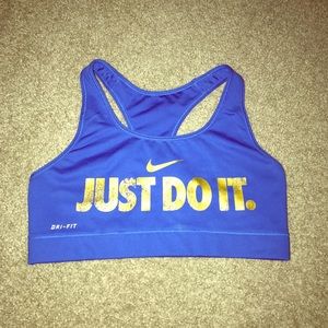 Nike pro fit sports bra