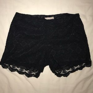 Lace shorts