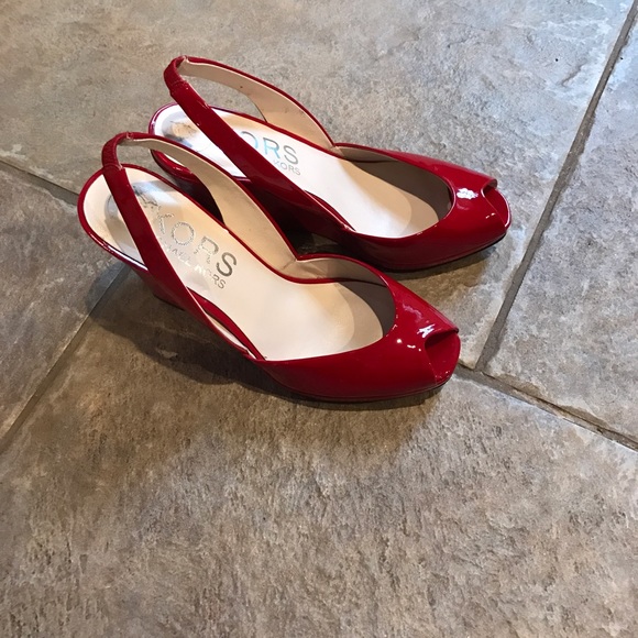 Michael Kors Heels Platform Wedges size 7