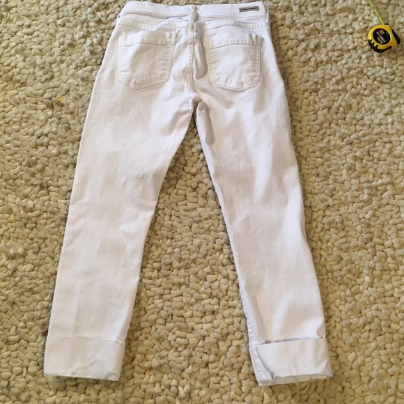 Citizens of Humanity White Cuffed Jeans - Picture 5 of 6