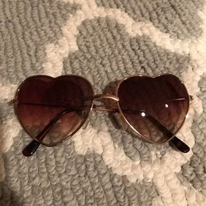 heart shaped sunglasses