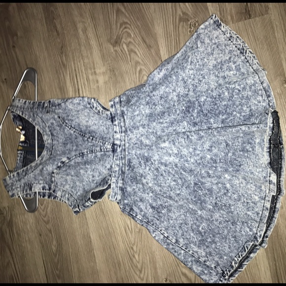 Acid Jean flare dress