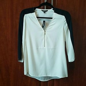 Express Colorblock Blouse