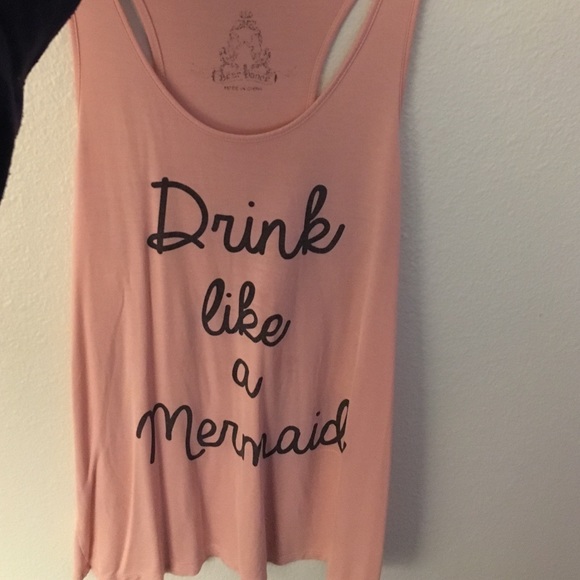 Drink like a mermaid size small