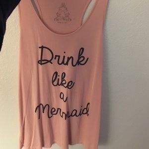 Drink like a mermaid size small