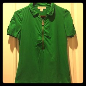 Michael Kors green top