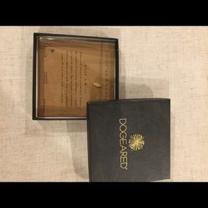 Gold Feather "Make a wish" necklace