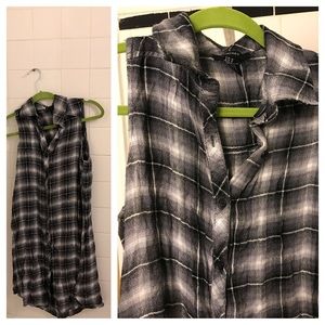 Forever 21 Sleeveless Plaid Dress
