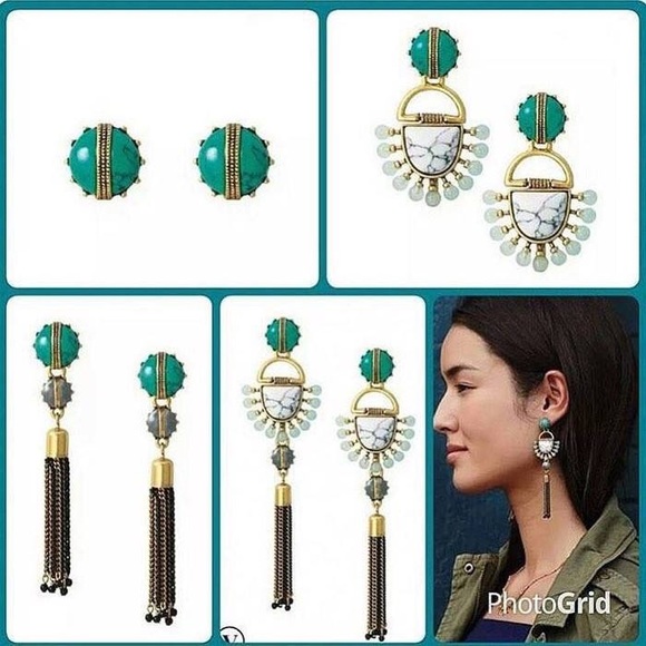 Stella & Dot Totem Tassel Chandeliers