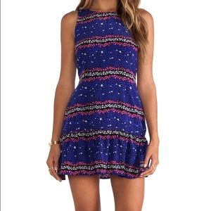 Yumi Kim Roslyn heart patterned stripe dress