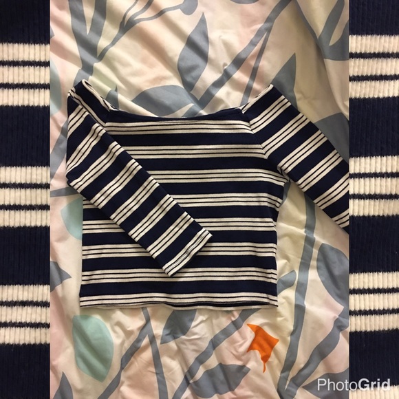 Boat Neck Crop Top