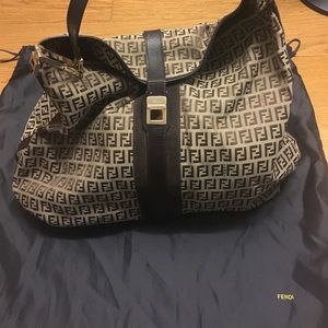 Brown Fendi Shoulder Bag
