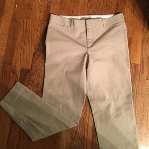 Banana Republic Khaki Sloan Work Pants