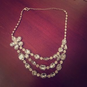 BLING rhinestone chunky necklace - showstopper