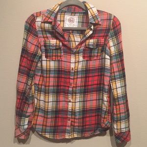 Plaid Button Up Shirt
