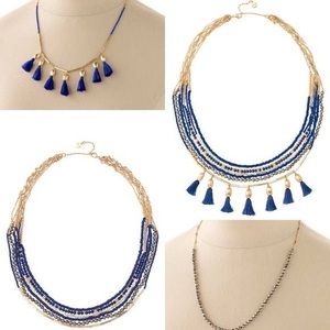 Stella & Dot Tulum Tassel necklace
