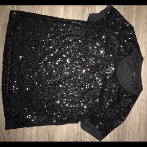 Guess sequined top