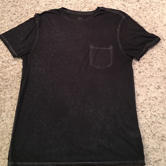 On the byas black tee