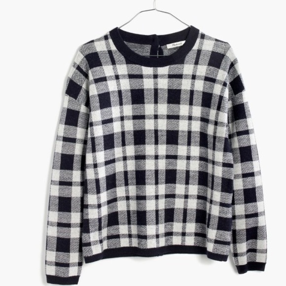 Madewell Cropped Wool Sweater