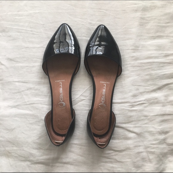🚫SOLD🚫 on ThredUp Jeffery Campbell D'orsay flats - Picture 2 of 4