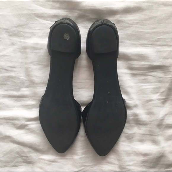 🚫SOLD🚫 on ThredUp Jeffery Campbell D'orsay flats - Picture 3 of 4